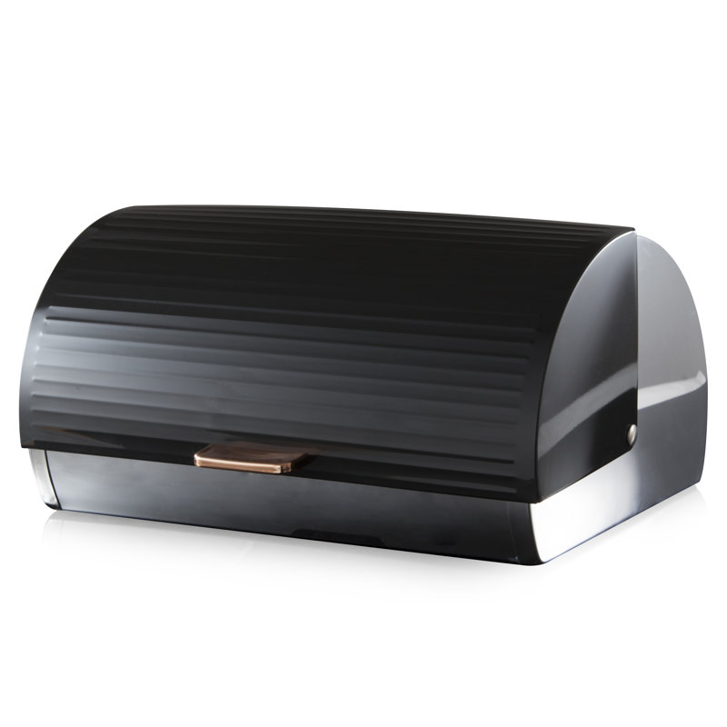 Tower Rosegold NonStick Roll Top Bread Bin & Reviews Wayfair.co.uk